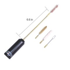9mm Pistol Cleaning Kit Set Pocket Size Hand Gun Bore Brush for Cal.38/357/9m…