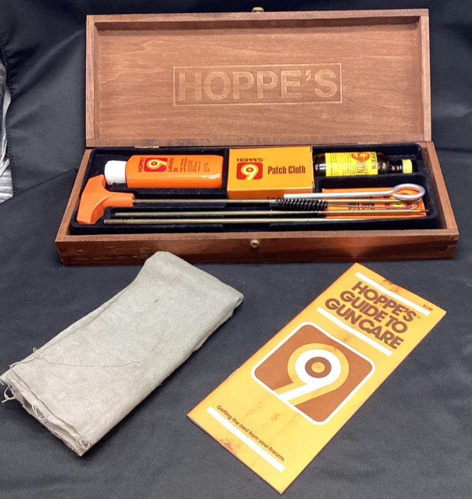 Vtg Hoppes No 9 Gun Cleaning Kit – ships free