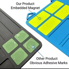 Rifle Shotgun Cleaning Repair Maintenance Mat Anti-Slip Magnetic Service 36 x 10
