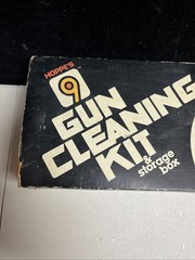 Hoppes Pistol Gun Cleaning Kit and Storage Box Universal All Calibers