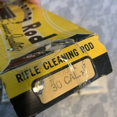 vintage Outers model 600-1 .30 cal. rifle cleaning Rod kit