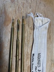 28 Cal – Original Marbles Jointed Rifle Rod No. 9728 Brass Gladstone Michigan