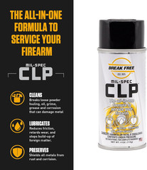 CLP Cleaner Lubricant and Preservative Gun Cleaner, CLP-2, Aerosol Spray, Syn…