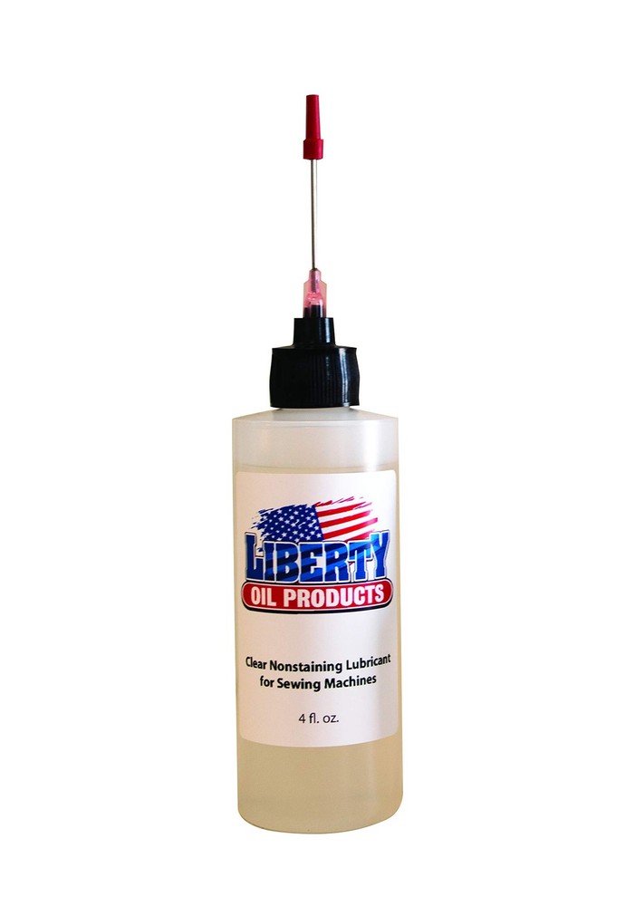 100 Synthetic Oil for Sewing Machines – 4 Ounce Lubricant Bottle