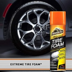 Armor All Extreme Car Tire Foam, Tire Cleaner Spray for Cars, 18 Oz