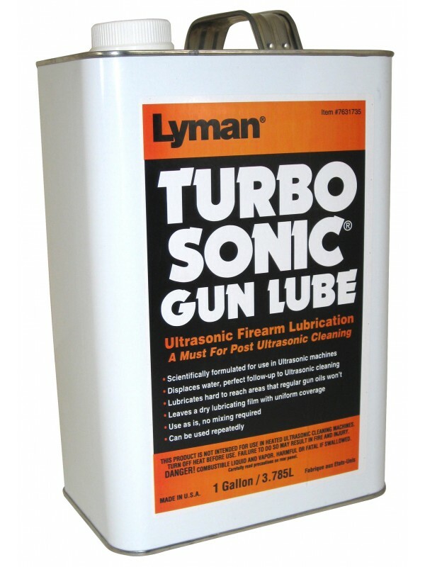Lyman® Turbo Sonic® Ultrasonic Firearm Lubrication, 1 gallon can