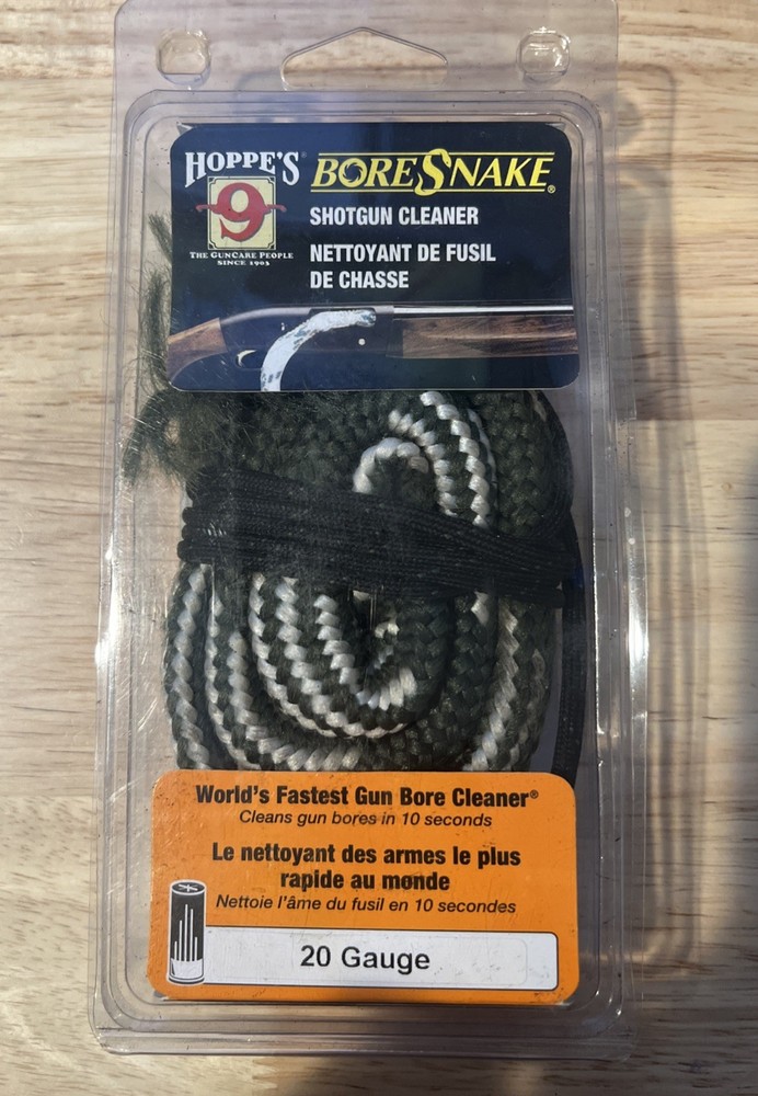 Hoppe’s 9 The Original Bore Snake Shotgun Cleaner – 20 Gauge – New