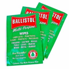 Ballistol Multi-Purpose Lubricant Pads / Individual Wrap – 10 Pack Box – USA