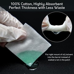 1800 PCS Cleaning Patches – Highly Absorbent, Lint Free Patches, 2″x2″ Cleani…