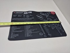 TekMat HK P30 Gun Cleaning Mat 11×17 HKParts Exploded Diagram TEK-17-P30OF-HK