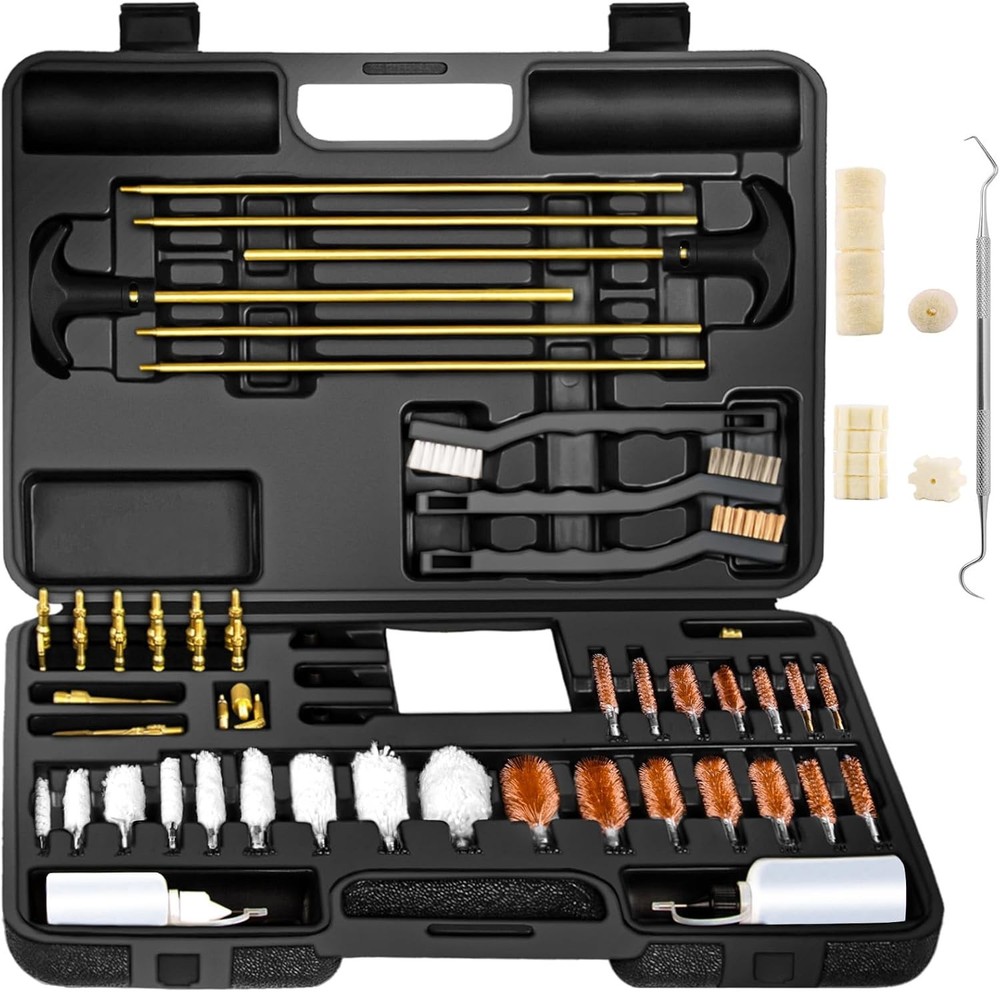 Universal Gun Cleaning Kit for Rifle Pistol Shotgun All Caliber