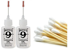 (Two Pack) Hoppe’S No. 9 Lubricating Oil, 14.9 Ml Precision Bottle Bundle with (