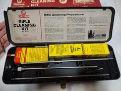 VTG Outers Gunslick No. 477 Rifle Cleaning Kit 22 Cal Hunting Nostalgia Red