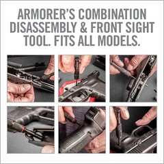 Real Avid Pro Pack for Glock – W/ Gun Mat, Cleaning Kit, 2-in-1 Tool + Mag Tool