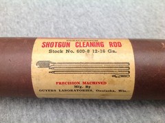 Vintage Outers Duraluminum Aluminum 12-16 Gauge Shot Gun Cleaning Rod No 600-8