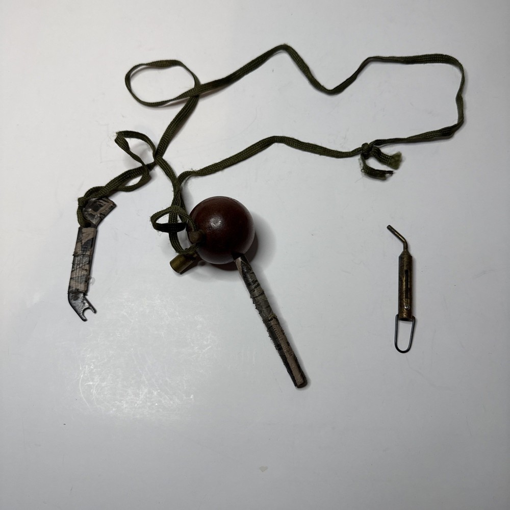Muzzleloader Palm Saver Ramrod Handle Tool with Nipple Pick and loading tool LOT