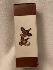 Vintage Outers Gunslick Gun Solvent ~ Mallard Duck Scene ~ Box & Empty Bottle