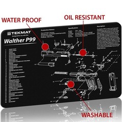 TekMat Original Gun Cleaning Mat – 17″ X 11″ – Walther P99