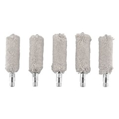 5 Pcs Shotgun 20 Gauge 5/16-27 Thread Cleaning Cotton Mop Long Brush 3″ Length
