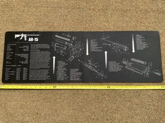 Tekmat AR Mat Black 12″x36″