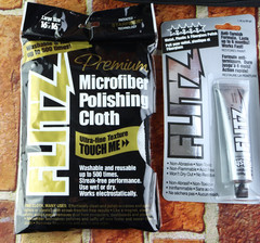 Microfiber Polishing Cloth MC200 & 3x Polish BP03511 & BAG Lot