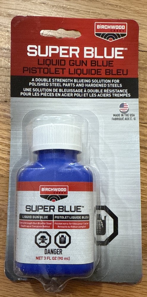 Birchwood Casey Super Blue 3oz Liquid Gun Blue