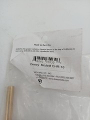 Dewey Professional Chamber Cleaning Rod CHR-16 9.5 In Brass Red Bore Brush USA