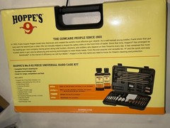 Hoppe’s 62108 Deluxe Gun Cleaning Kit 62-Piece Universal Firearm Hard Case Kit
