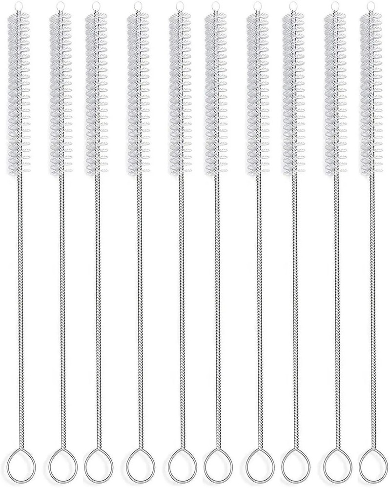 10Pcs Nylon Cleaning Brush Set Multi Functional Straw Sewing Machine Tool Kit