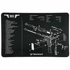 TekMat 1911 Pistol Mat 11″x17″ Includes Small Microfiber TekTowel Gun Cleaning