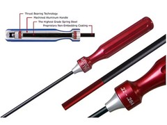 Montana X-Treme (MTX) 1-Piece Gun Cleaning Rod 22 to 26 Caliber 36″ Coated