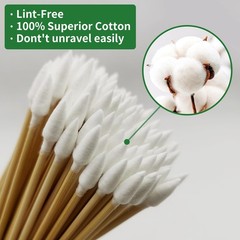 2000PCS Cleaning Supplies – 1500PC Patches + 500PC Swabs, Lint-Free Rags, 6″ …