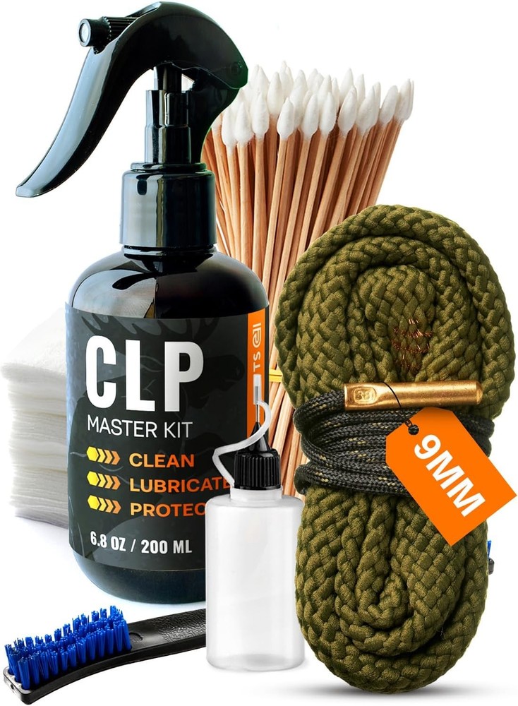 Gun Cleaning Oil Kit 3-in-1 Cleans, Lubes, Protects – 6.8 Oz Sprayer Gun Oil Cle