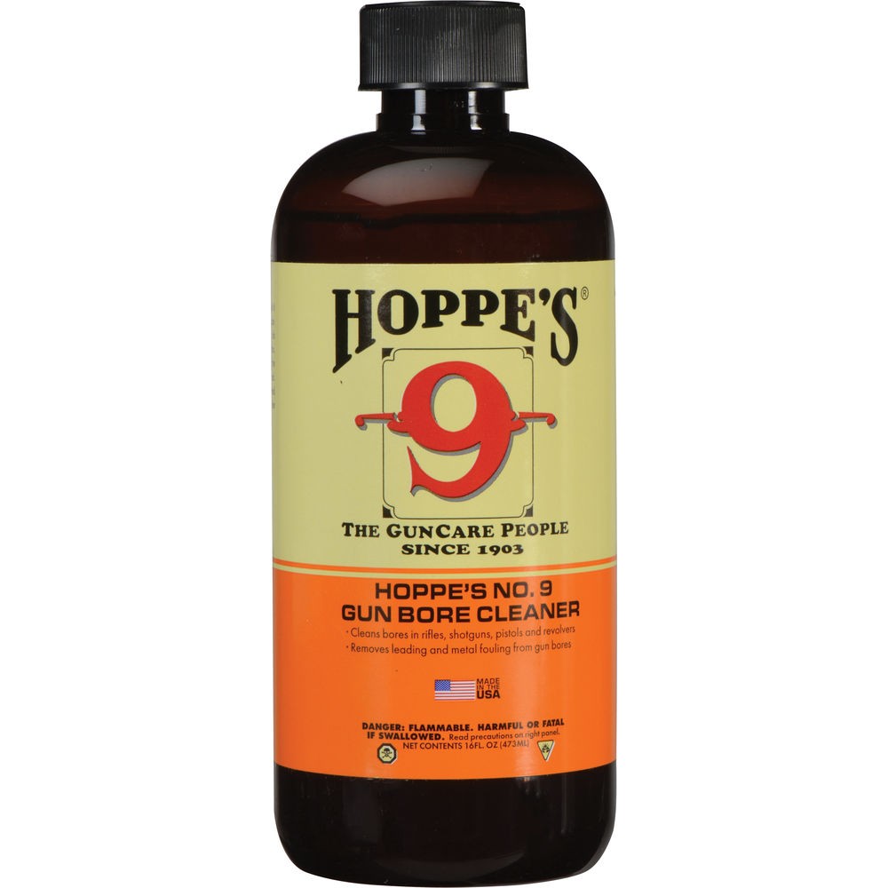 Hoppes Famous No.9 Gun Bore Cleaner with Child Proof Cap, 16 Ounce