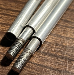 Vtg Outers Duraluminum Rifle Gun Cleaning Rod Kit .22 Cal. Stock# 600