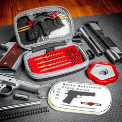 Pistol Cleaning Kit for 1911 | Takedown Tool, Brushes, Rods & Patches | 9mm .45