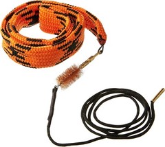 SE 16 Gauge Gun Cleaning Rope with Bronze Brush and Patch Holder GC-RB16G