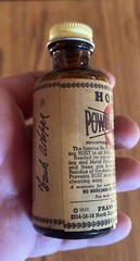Vintage 1937 Hoppe’s Powder Solvent Nitro No. 9 Bottle 1/4 Full ***NICE***
