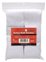 Kleen Bore SuperShooter Cotton Patch pks, 38/45, .410 and 20 Gauge, 250 pk CP13B