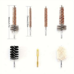 Gun Cleaning Kit Brush Set Pistol Rifle Air Gun Maintenance Tool with Case