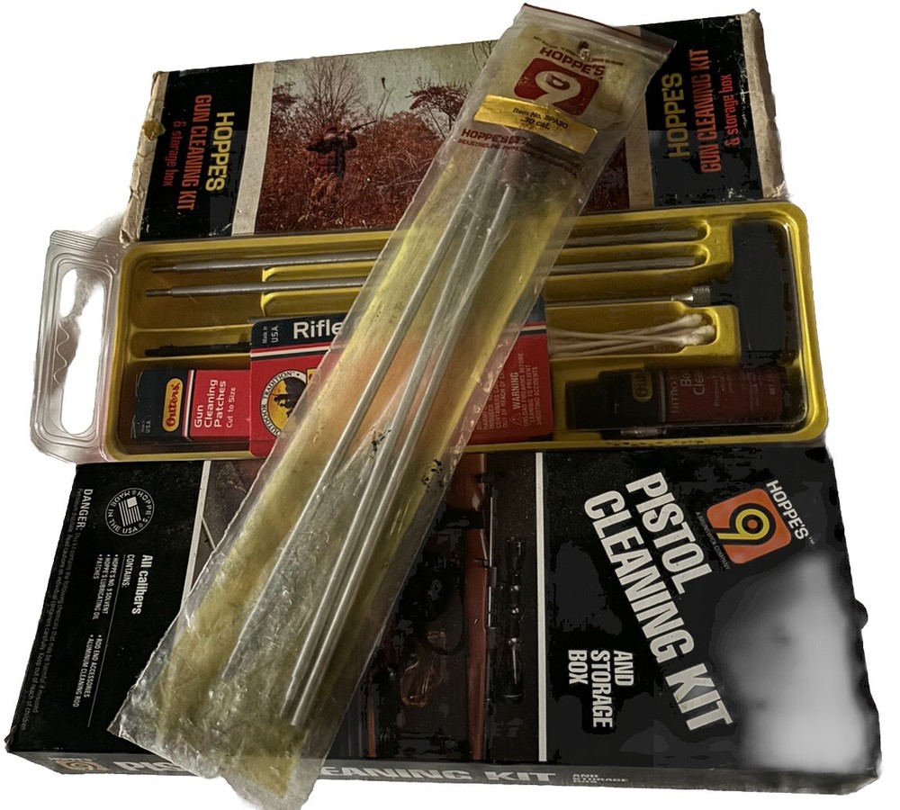 Gun Cleaner Cleaning Kits for Rifle, Pistol & Shotgun 3 Kits