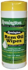 Remington 18384 Rem Oil Pre-Moistened Wipes 60 Count Cleans Lubricates Protects