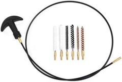 177 & .22 Cal Airgun Cleaning Kit with Cotton Mop, Bronze Bore Brush, Brass Jag,