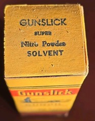 Vintage Gunslick Gun Cleaning Solvent (B6)
