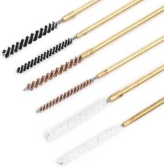 177 & .22 Cal Airgun Cleaning Kit with Cotton Mop, Bronze Bore Brush, Brass Jag,