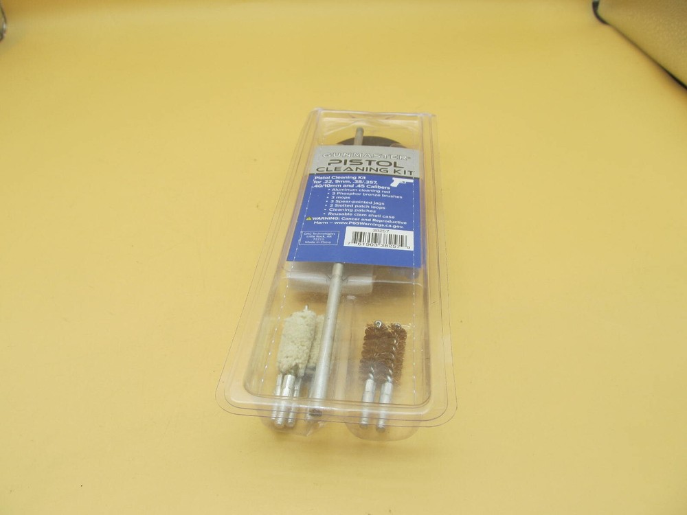 DAC GunMaster Universal Pistol Cleaning Kit, .22 – .45 caliber