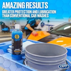 Optimum No Rinse Version 5 (32 Oz) and Big Red Sponge (BRS) Car ONR & Sponge