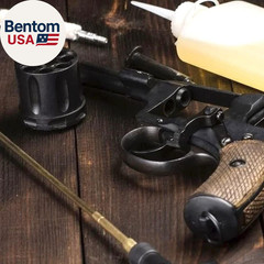 9Mm Pistol Cleaning Kit Set Pocket Size Hand Gun Bore Brush for Cal.38/357/9Mm P