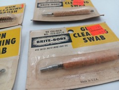 Brite Bore 22 27 25 Caliber No 1AS 7CS Gun Cleaning Brush 4 Pack vtg
