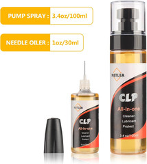 Gun Oil,Clp Gun Lubricant-Premium Firearm Maintenance-Rust Preventative-3.4Oz. F